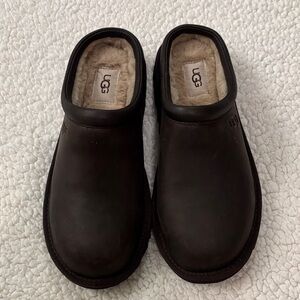UGG Men's Dark Brown Slip-On Loafers